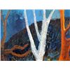 Image 2 : Original Landscape Painting 3 Trees Framed