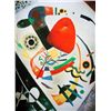 Image 1 : Kandinsky Modern Art Print Red Spot II