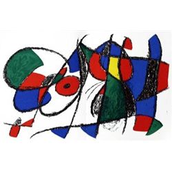 Joan Miro Original Lithograph VIII Art Print