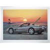 Image 1 : Scott Jacobs Endless Summer Corvette Car Surf Art Print
