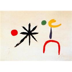 Joan Miro Le Jeune Fille au Clair de Lune 1951 Art Pri