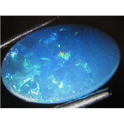 .80 ctw. Australian Black Opal Doublet