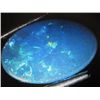 Image 1 : .80 ctw. Australian Black Opal Doublet