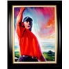 Image 1 : 4x Masters Tiger Woods Signed Canvas Art Print Framed