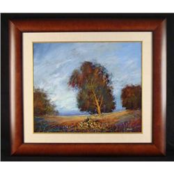 Tienhaara Original Landscape Oil Painting Summer Glow