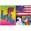 Image 1 : Rare! Peter Max Out Of Print! Love Exibition Poster