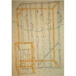 Craig Kauffman Signed LE Art Print "Untitled 1"