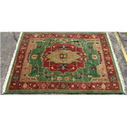 Tibetan Serapi Large Ornate Hand Made Wool Rug Nepal