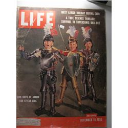 December 1955 Life Magazine; Boxer Sugar Ray's Comeback