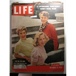 Life Magazine October 1954 The Big Ten Look: Coeds From Michigan State