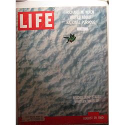 August 29, 1960 Life Magazine; Richard Nixon Writes about Purpose