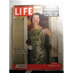 October 1955 Life Magazine; Mrs. Averell Clark Jr.