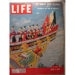 April 1955 Life Magazine; THE WORLDS GREAT RELIGIONS