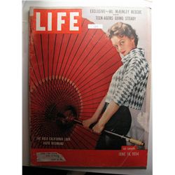June 14, 1954 Life Magazine; Exclusive-Mt. McKinley Rescue, Teen-Agers Going Steady