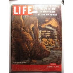 December 1955 Life Magazine; The Epic of Man