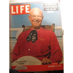 Life Magazine November 14 1955 The Convalescing President