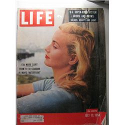 July 1954 Life Magazine; Cover EVA MARIE SAINT