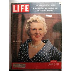 Life Magazine "The Bobo Rockefeller Story" March 15, 1954