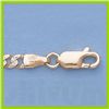 Image 1 : Genuine 16" 14k Gold-Yellow 3.6mm Rhod Figaro Chain