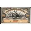 Image 1 : El Banco Americano De Guatemala Specimen Banknote.