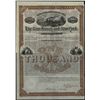 Image 1 : New Jersey and New York Railroad Co., Issued Bond.