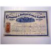Image 1 : Columbus & Indiana Central Railway Co., Issued Stock.