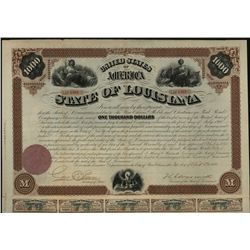 State of Louisiana, Issued Bond.