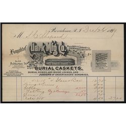 Clark M'f'g Co., Invoice.