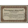 Image 1 : Eureka Smelting & Mining Co., Issued Stock.