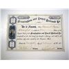 Image 1 : Framingham and Lowell Railroad Co., Issued Stock.
