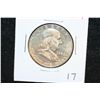 1958 Ben Franklin Half Dollar