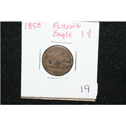 1858 Flying Eagle One Cent
