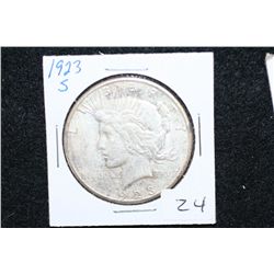 1923-S Peace $1