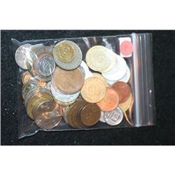 World Coins & Tokens; Various Dates, Conditions & Denominations; Lot of 50