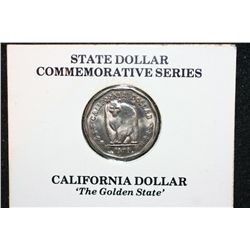 1979 State Dollar Commerative Series-Not Legal Tender; California Dollar "The Golden State"