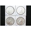 Image 2 : 1922, 1922-D, 1923-D & 1924 Peace $1; Lot of 4