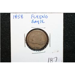 1858 Flying Eagle One Cent