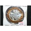 Image 1 : 1995 Caesars Palace Las Vegas NV Limited Edition Two-Tone $10 Gaming Token; .999 Fine Silver .60% Oz