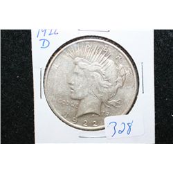 1922-D Peace $1