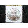 Image 1 : 2012 Silver Eagle $1; MCPCG Graded MS70