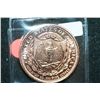 Image 2 : Copper Round; .999 Fine Copper 1 Oz.