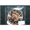 Image 1 : Copper Round; .999 Fine Copper 1 Oz.