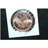 Image 2 : Copper Round; .999 Fine Copper 1/2 Oz.