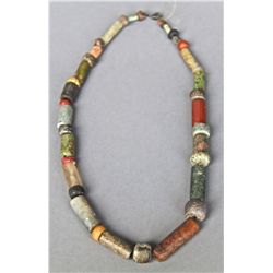 Antique Native American Indian Trade Bead Necklace (Multi Color) …