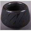 Image 1 : Black on Black Pottery signed JM SOP  (Wider at Bottom) …