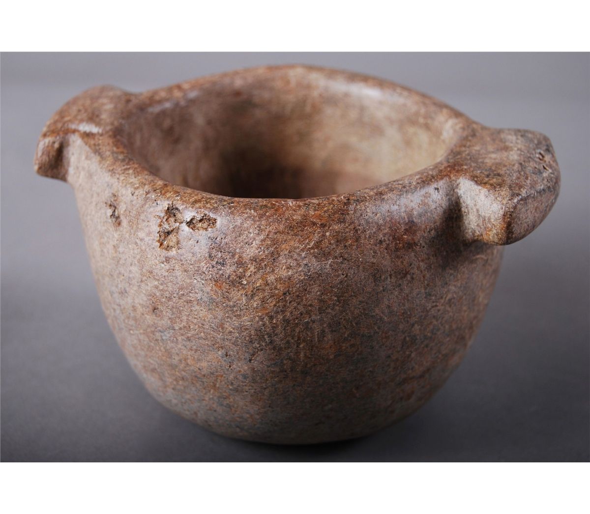 Native American Indian Artifact, Rare, Hand Carved Stone Bowl, O…