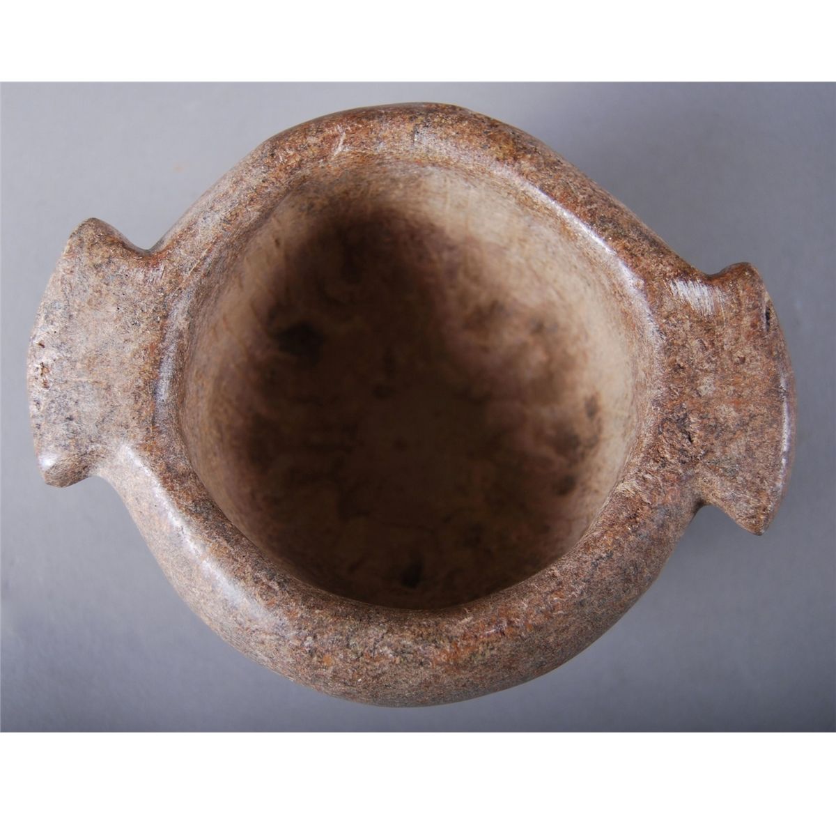 Native American Indian Artifact, Rare, Hand Carved Stone Bowl, O…