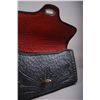 Image 4 : Vintage Black Leather Purse with Intricate Design …