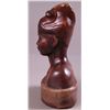 Image 2 : Plaster African Bust with Brown Patina, Vintage …