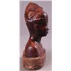 Image 4 : Plaster African Bust with Brown Patina, Vintage …
